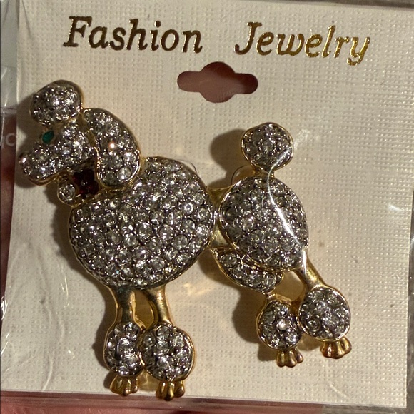 None Jewelry - Poodle Pin